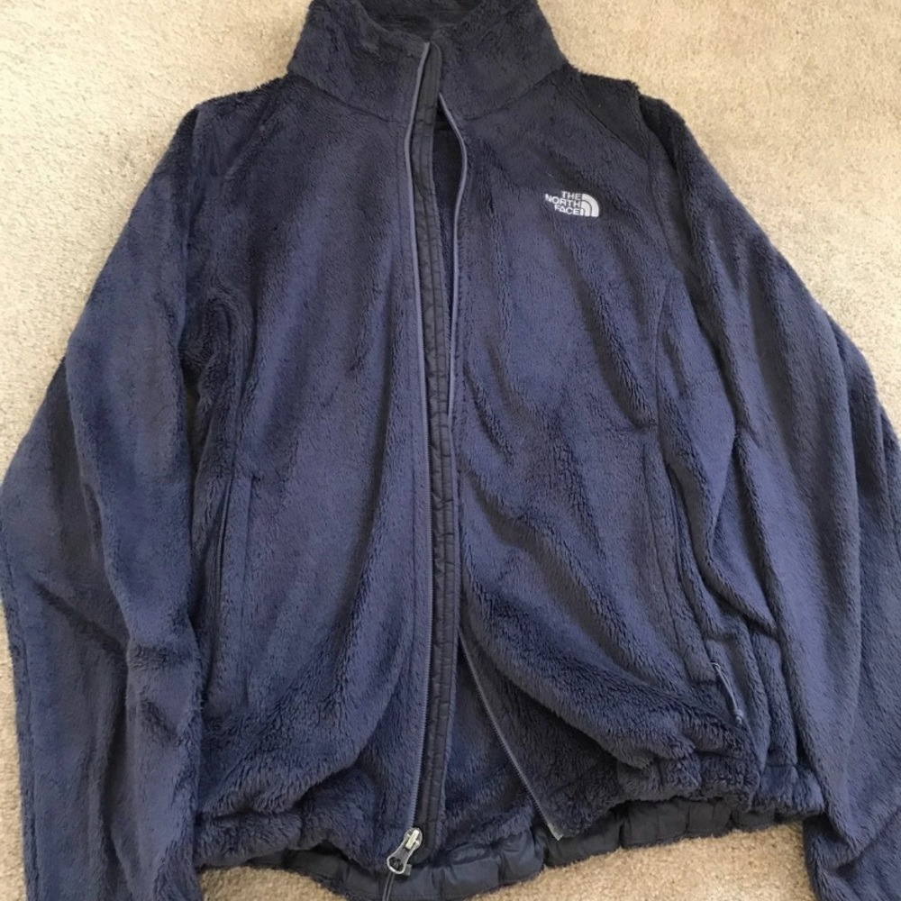 Purple North Face Fleece Jacket